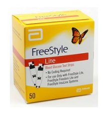 FREESTYLE LITE GLICEMIA 50STR