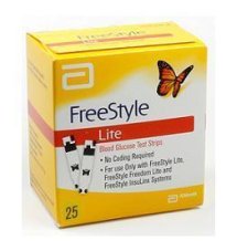 FREESTYLE LITE GLICEMIA 25STR