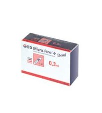 SIR INS BD DEMI 0,3ML G30 8MM