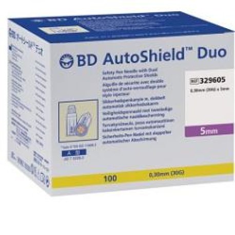 BD AUTOSHIELD AGO DUO G30 5MM