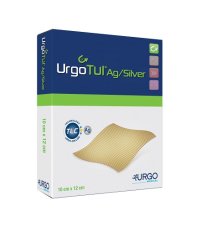 URGOTUL AG/SILVER 15X15CM 5PZ