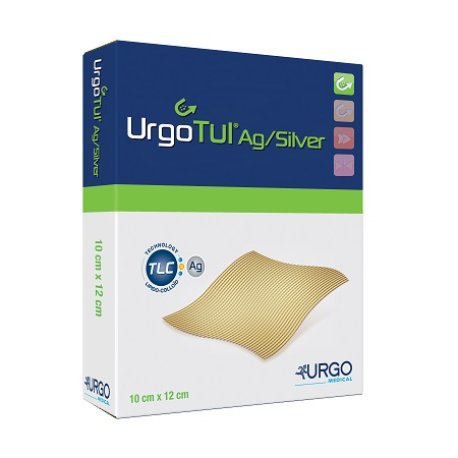 URGOTUL AG/SILVER 15X15CM 5PZ