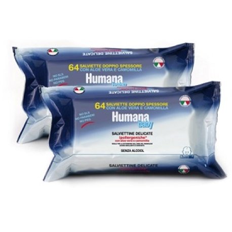 HUMANA BABY SALV DELICATE 64X2