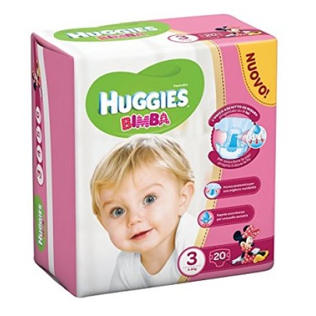 HUGGIES BASE GIRL 3 20PZ