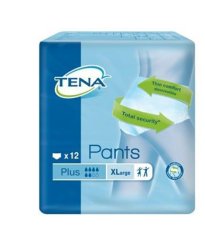 TENA PANTS PLUS XL NEW 12PZ