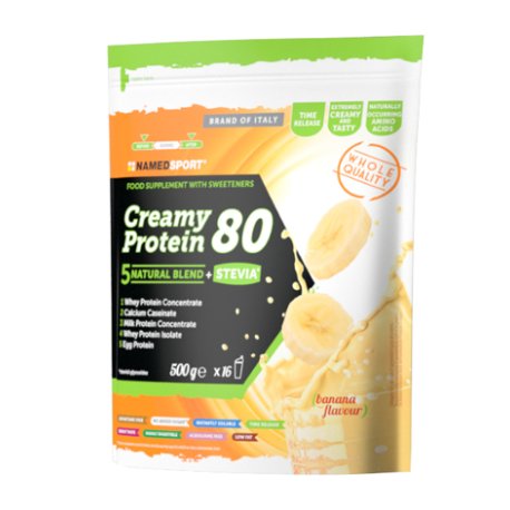 CREAMY PROTEIN 80 BANANA 500G