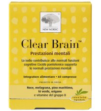 CLEAR BRAIN 60CPR