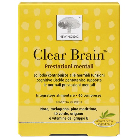 CLEAR BRAIN 60CPR