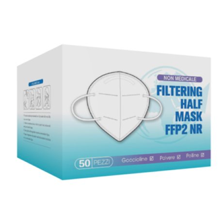 FILTERING HALF MASK FFP2 50PZ