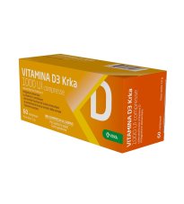 VITAMINA D3 KRKA 1000 UI 60CPR