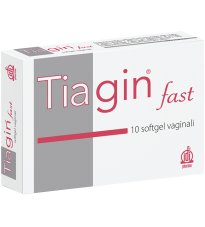 TIAGIN FAST 10CPS VAGINALI SOF