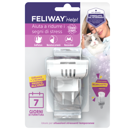 FELIWAY HELP DIFFUSORE+RICAR