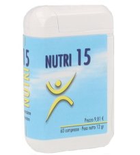 NUTRI 15 INTEGRATORE 60CPR