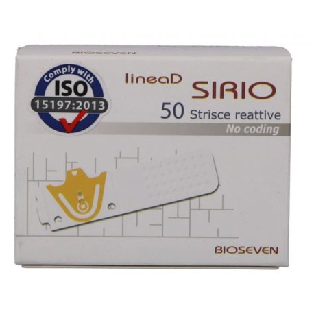 LINEA D SIRIO GLICEMIA 50STR