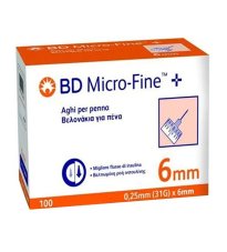 BD MICROFINE AGO G31 6MM 100PZ