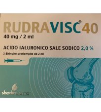 RUDRAVISC 40 SIR 40MG 2ML 3PZ