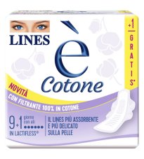 LINES E' COTONE ALI 9+1PZ