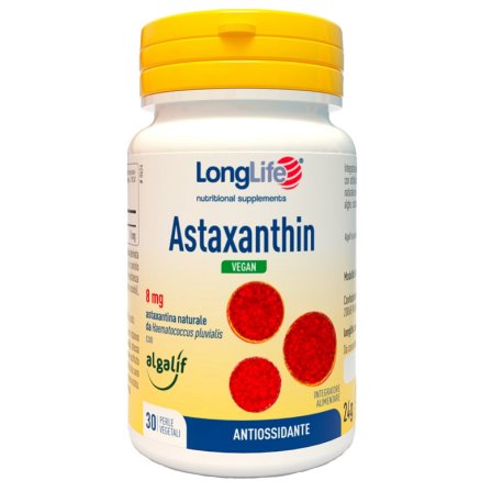 LONGLIFE ASTAXANTHIN VEG 30PRL