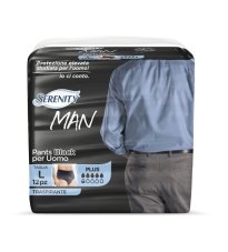 SERENITY MAN PANTS BLACK L 12P