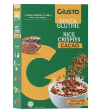 GIUSTO S/G RICE CRISP CAC 200G