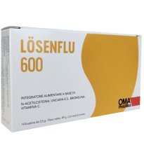 LOSENFLU 600MG 14BUST 3,5G