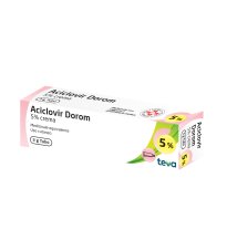 ACICLOVIR DOROM*CREMA 3G 5%