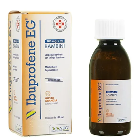 IBUPROFENE EG*BB 150ML ARANCIA