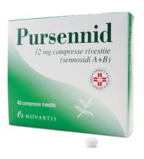 PURSENNID*40CPR RIV 12MG