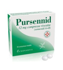 PURSENNID*30CPR RIV 12MG