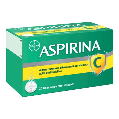 ASPIRINA C*20CPR EFF 400+240MG