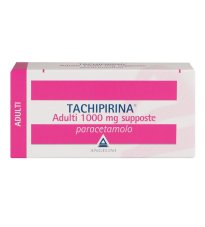 TACHIPIRINA ADULTI 10 SUPPOSTE 1000MG