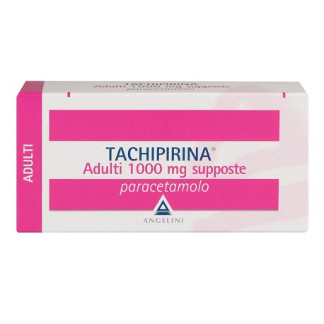 TACHIPIRINA ADULTI 10 SUPPOSTE 1000MG