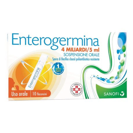 ENTEROGERMINA*OS 10FL 4MLD 5ML