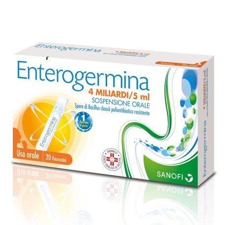 ENTEROGERMINA*OS 20FL 4MLD 5ML