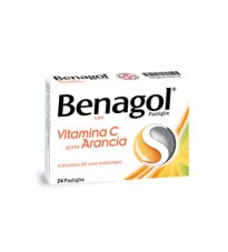 BENAGOL VIT C*24PAST ARANCIA