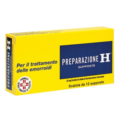 PREPARAZIONE H*12SUPP 23MG