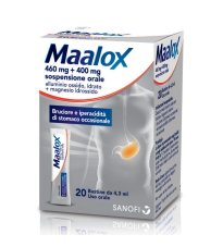 MAALOX*OS 20BUST 460MG+400MG