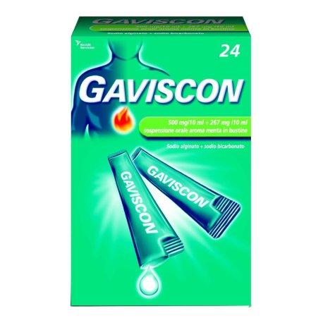 GAVISCON*24BUST 500+267MG/10ML