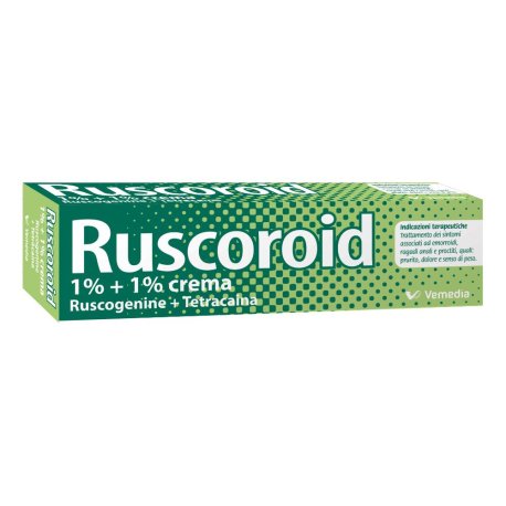 RUSCOROID*CREMA RETT 40G 1%+1%