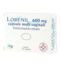 LORENIL*1CPS MOLLI VAG 600MG