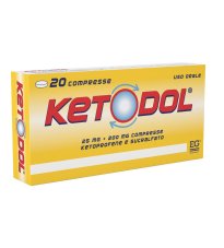 KETODOL*20CPR 25MG+200MG