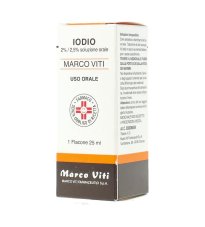 IODIO OS SOLUZ MV*25ML 2%+2,5%