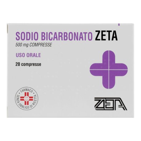 SODIO BICARB*20CPR 500MG