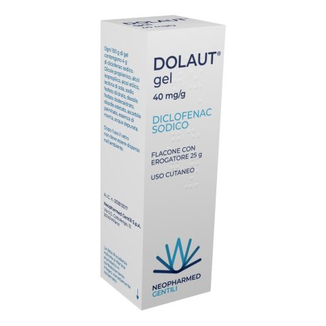 DOLAUT*GEL SPRAY FL 25G 4%