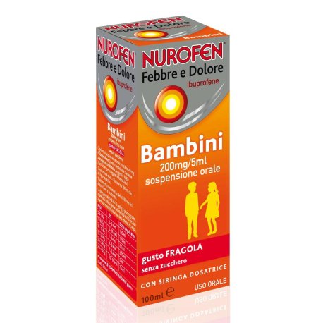 NUROFEN FEBBRE D*200MG/5ML FRA