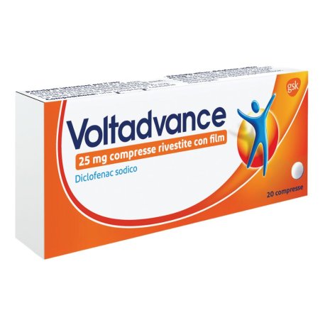 VOLTADVANCE*20CPR RIV 25MG