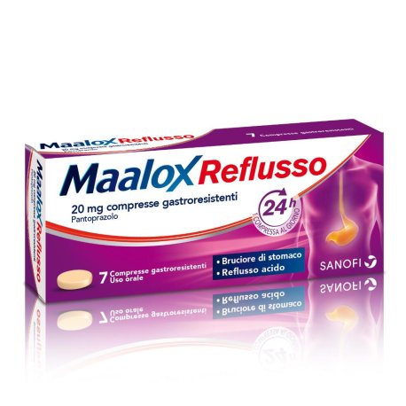 MAALOX REFLUSSO*7CPR 20MG