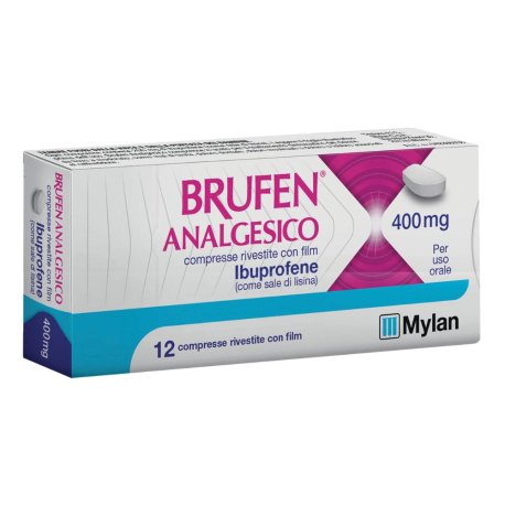 BRUFEN ANALGES*12CPR RIV 400MG