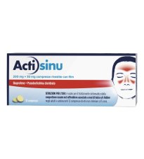 ACTISINU*12CPR 200MG+30MG