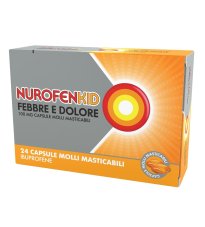 NUROFENKID FEBBRE D*24CPS100MG